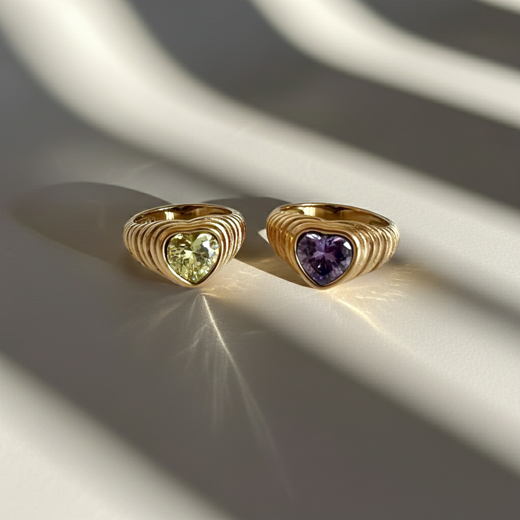 Amelia Heart Ring