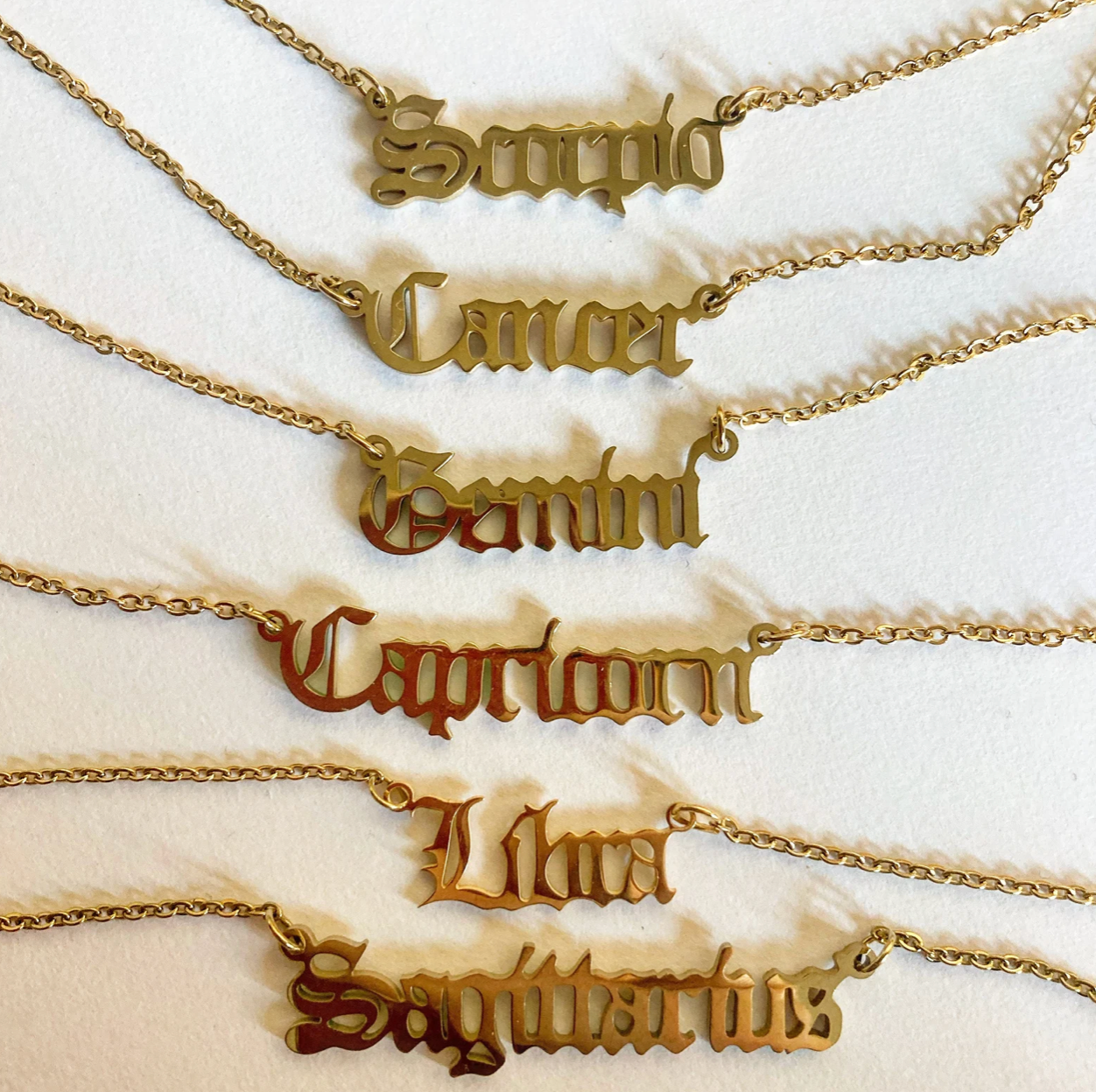 Zodiac Necklace