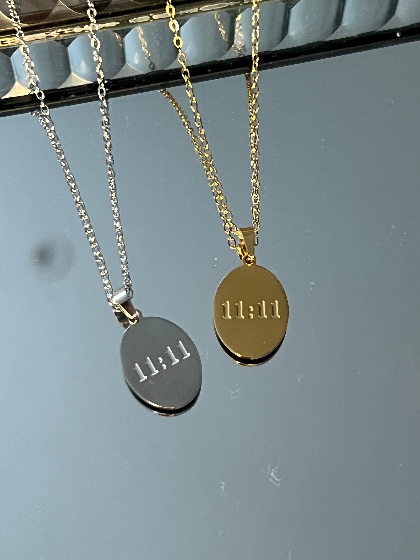 Oval 11:11 Necklace