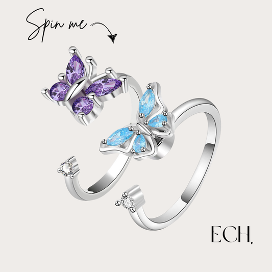 Butterfly Fidget Ring