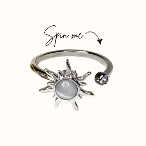 Sun Fidget Ring