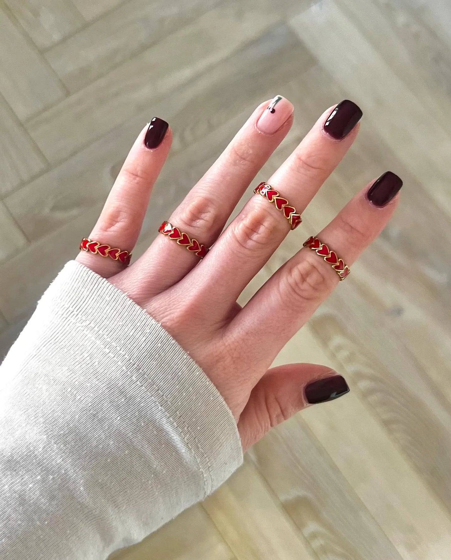 Red Heart Ring