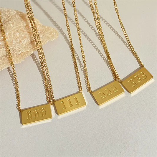 Angel Number Necklace