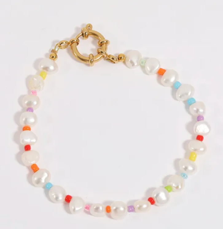Ava Freshwater Pearl Braclet