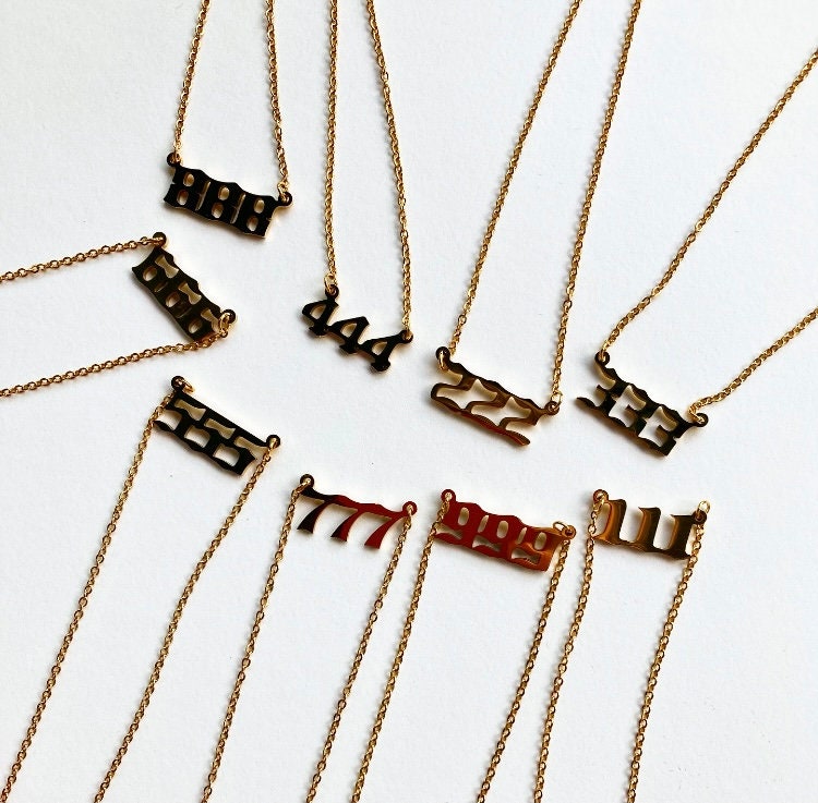 Angel Number Necklace