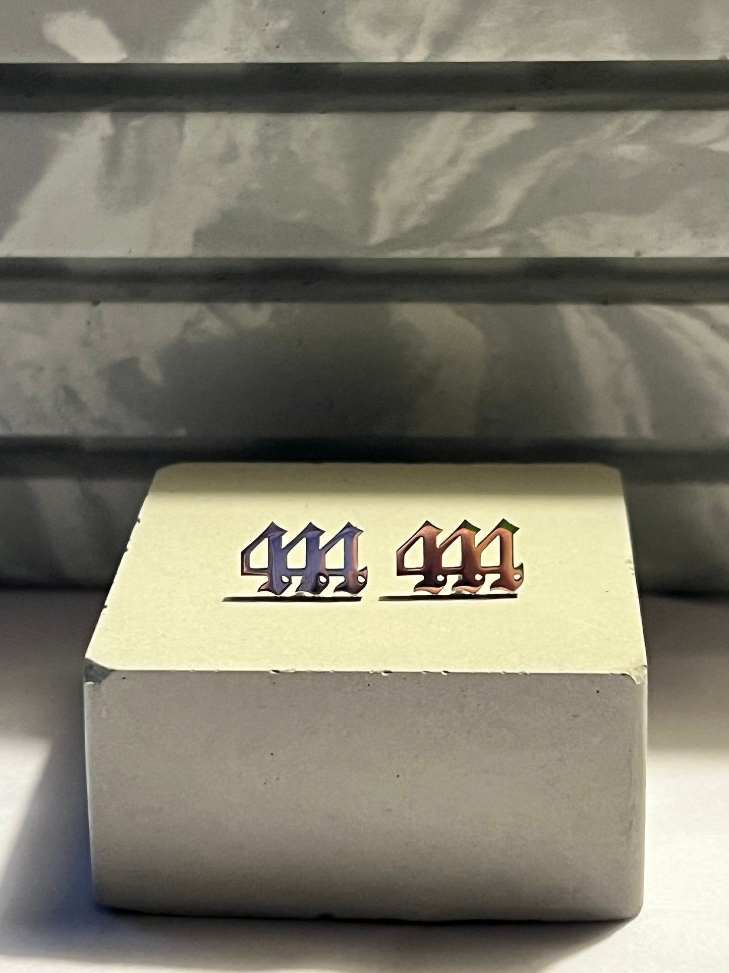 Angel Number stud Earrings