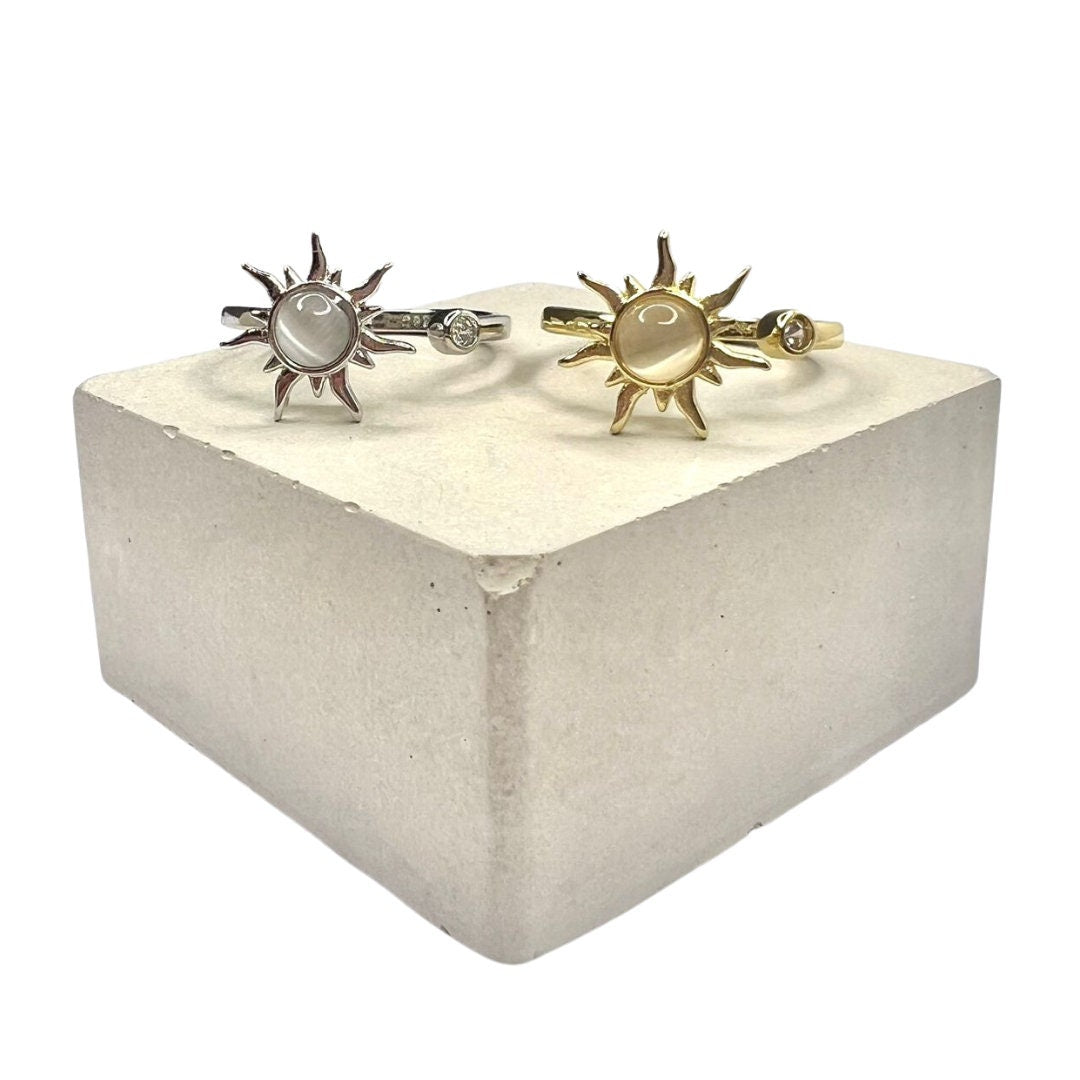 Sun Fidget Ring